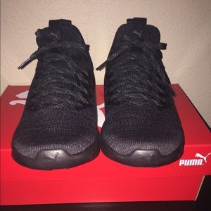 Puma IGNITE flash evoKNIT Black size 8